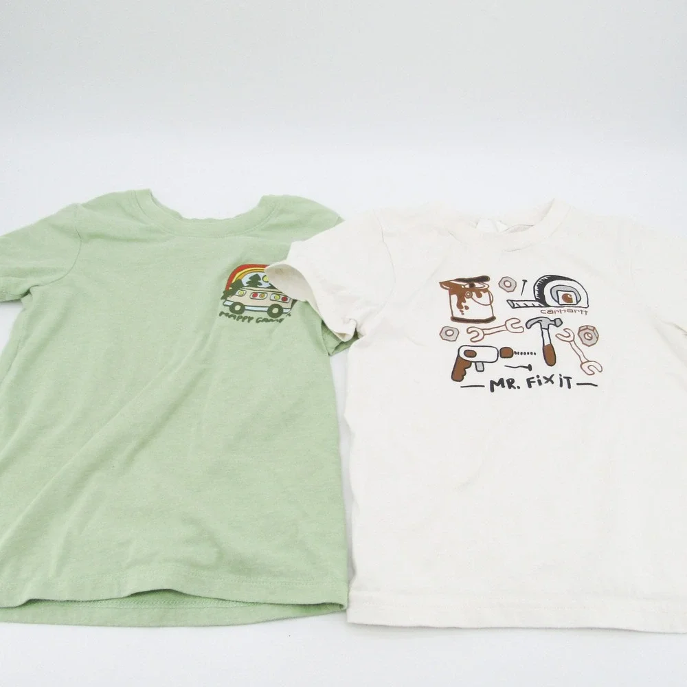 Lot Of 5 Carters Carhartt Gymboree Mix  Kids Clothes Cat & Jack 4T-5T